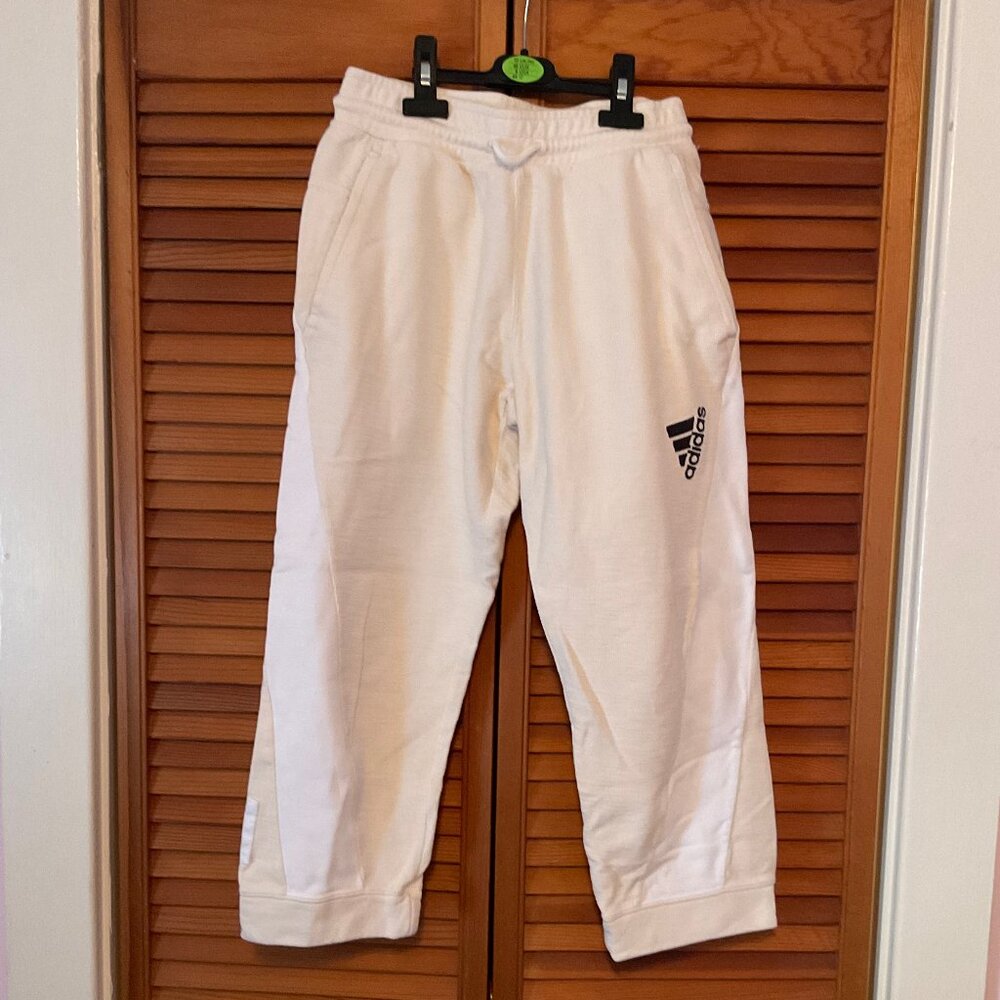 Organic Cotton Adidas Jogger Pants Cropped